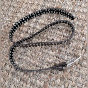 Studded Leather Belt